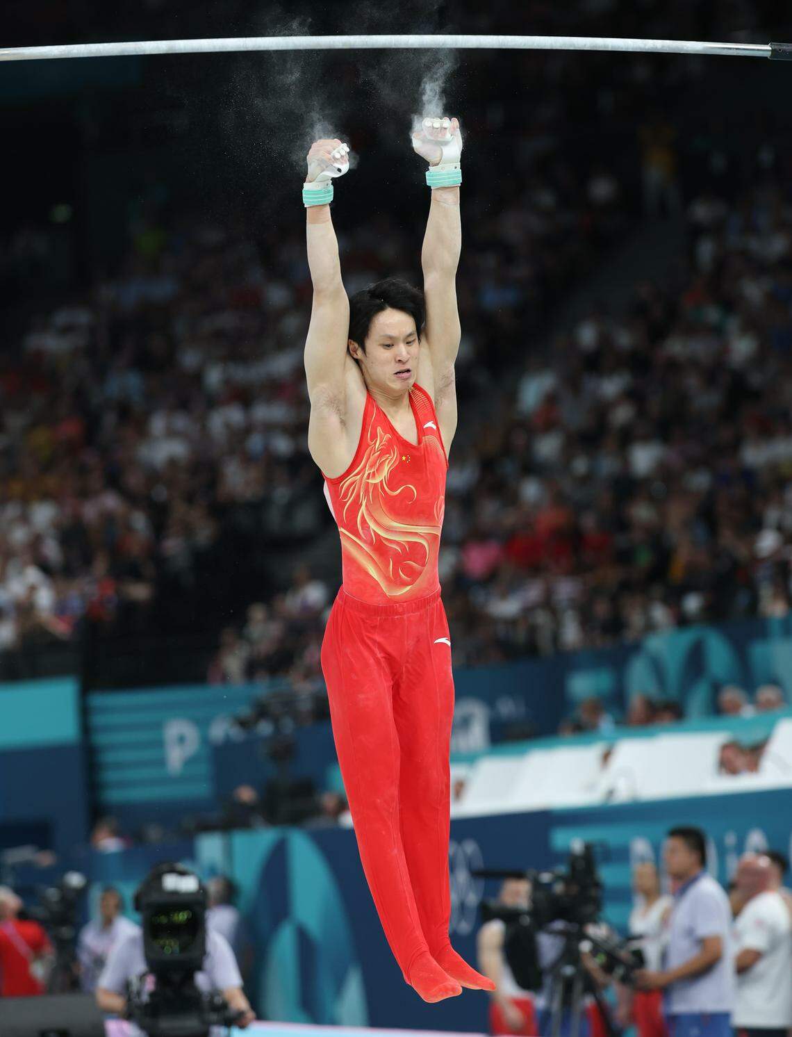 两次掉杠导致体操丢金苏炜德被中国网民指责| 联合早报