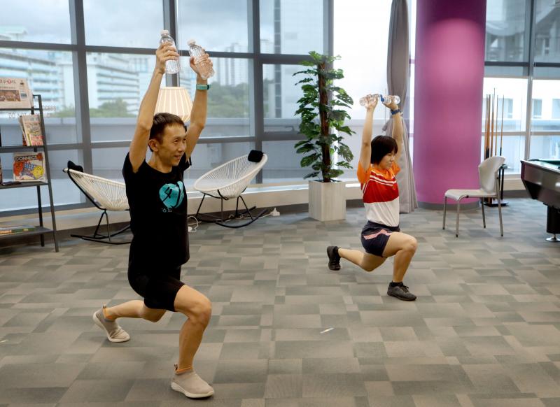 Come 'n exercise week 13 active health coach joelle chan