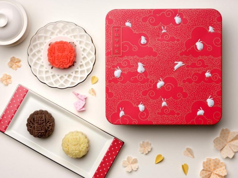 迷你“燕尾服”冰皮月饼。（卡尔登酒店）