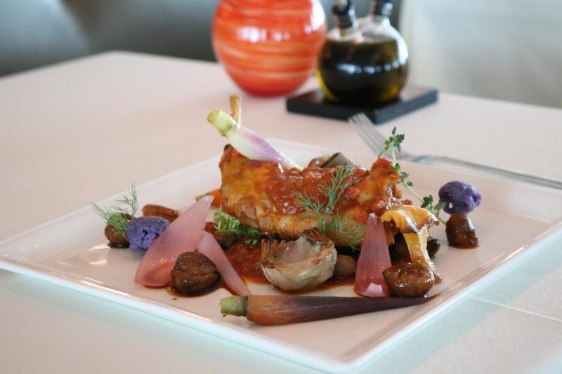 兔肉是欧洲常见的肉品。(Zafferano餐馆提供)