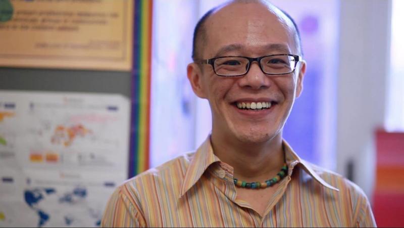 Oogachaga执行董事廖洋发:LGBT受害者可能因为性倾向和性别身份被怪责。(Oogachaga提供)