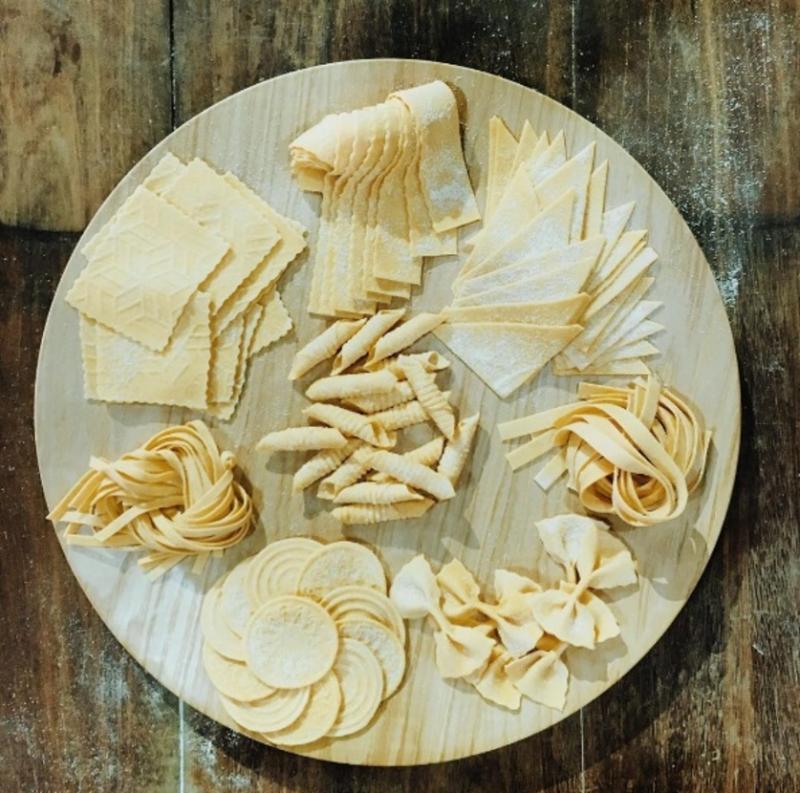 Osteria Mozza每天手制多种意大利面。(照片由受访者提供)