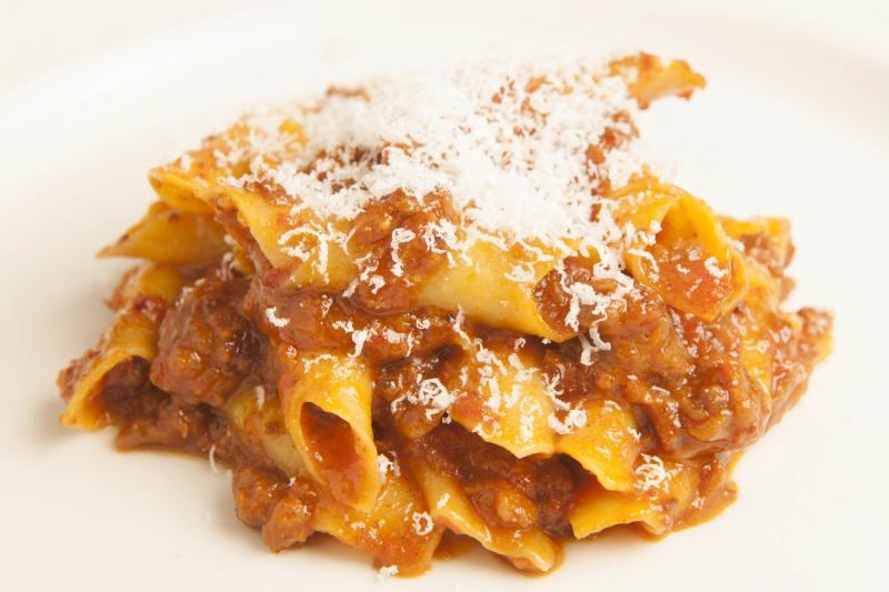 意大利肉酱面。(照片由Osteria Mozza提供)