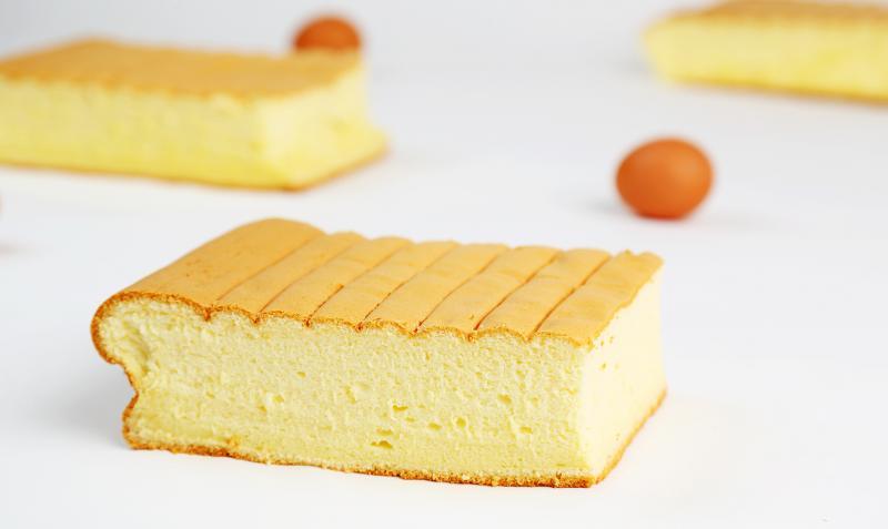 “阿嬷老字号”古早味现烤鸡蛋糕的原味蛋糕。(阿嬷老字号照片)