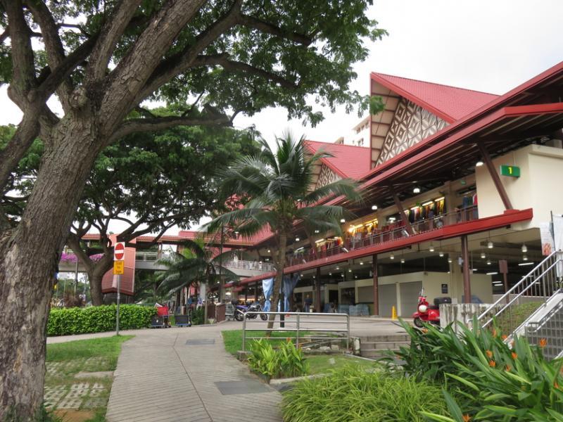 芽笼士乃巴刹和熟食中心。