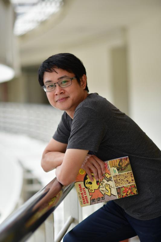 刘敬贤勇于挑战官方叙事，也批判艺术审查，敢怒敢言。（档案照）