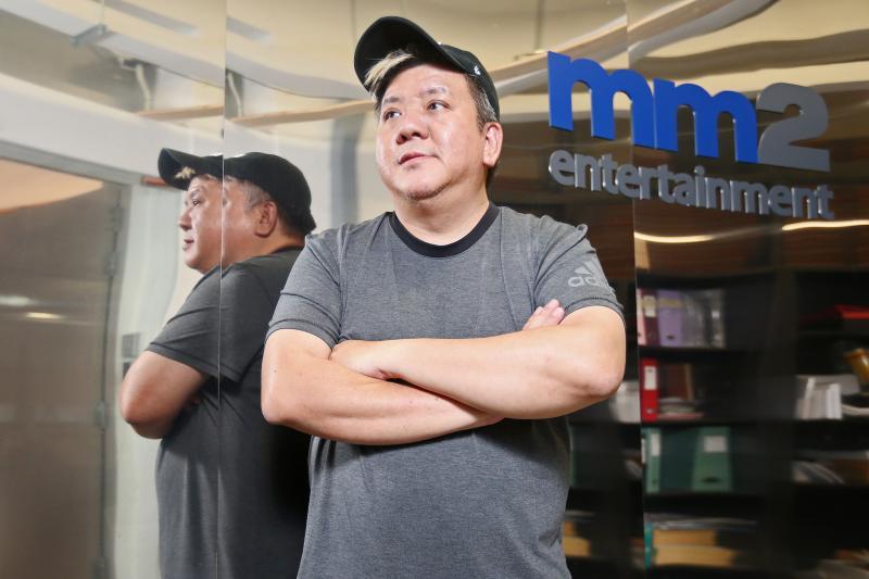 虽然跨界电影、电视、演唱会，mm2集团执行主席洪伟说，他并没有在建立媒体王国。（梁伟康摄）