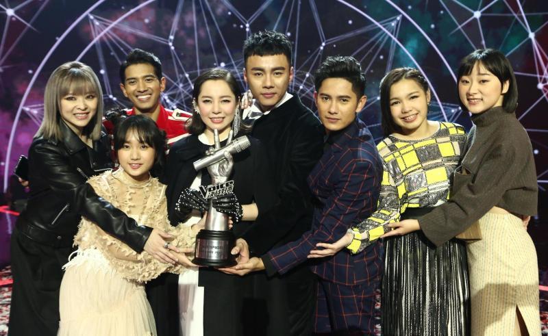 《The Voice决战好声》收视不俗。（mm2提供）