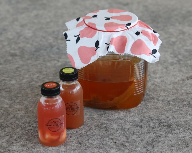 Craft & Culture的红茶菌。(唐家鸿摄影)