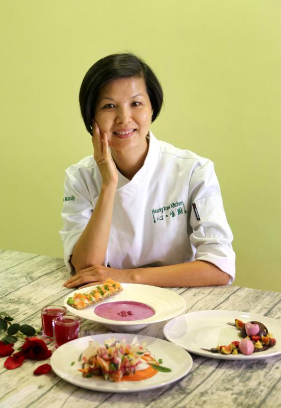 李瑞心说只需运用知识和技巧，配合新鲜食材，生机饮食可以多姿多彩。