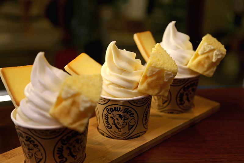Tokyo Milk Cheese Factory的芝士圣代雪糕。（严宣融摄影）