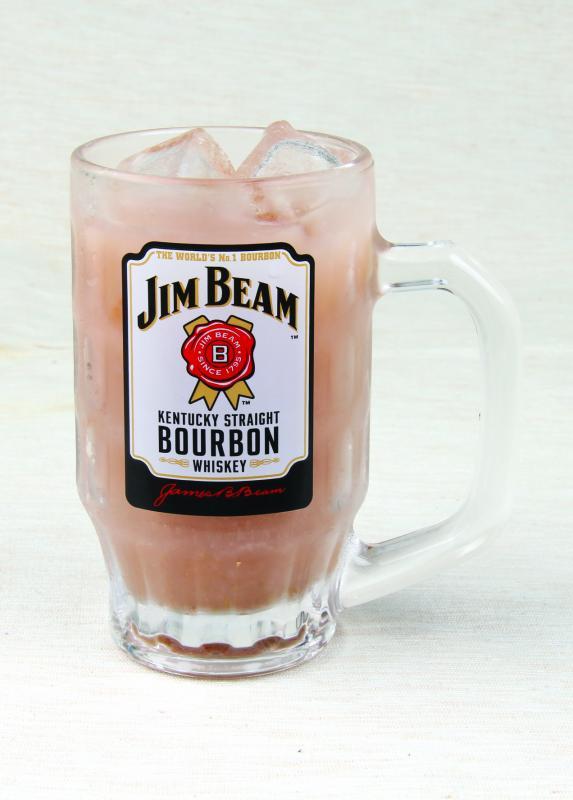 春季的樱花鸡尾酒。（餐馆提供）