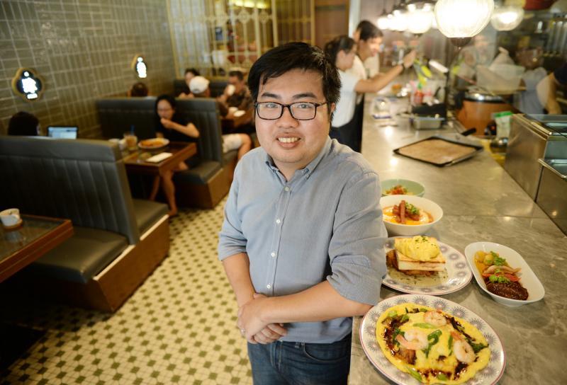 新加坡泰昌饼家业务发展总监韩华光。