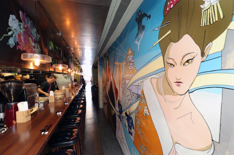 Panko的室内餐馆设计。(林泽锐摄)