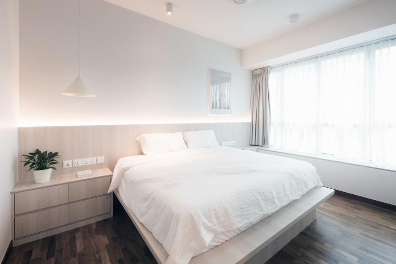 主人房格调舒适安逸。