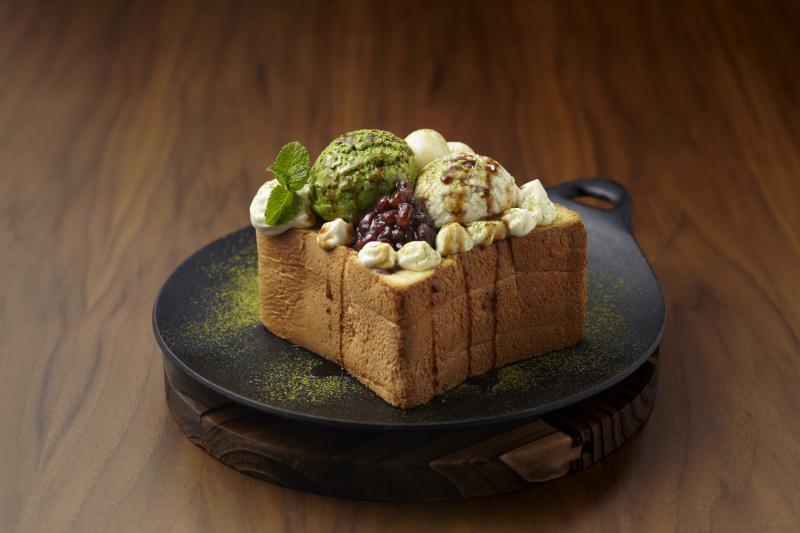 日本餐馆Watanabe Coffee的日式吐司。