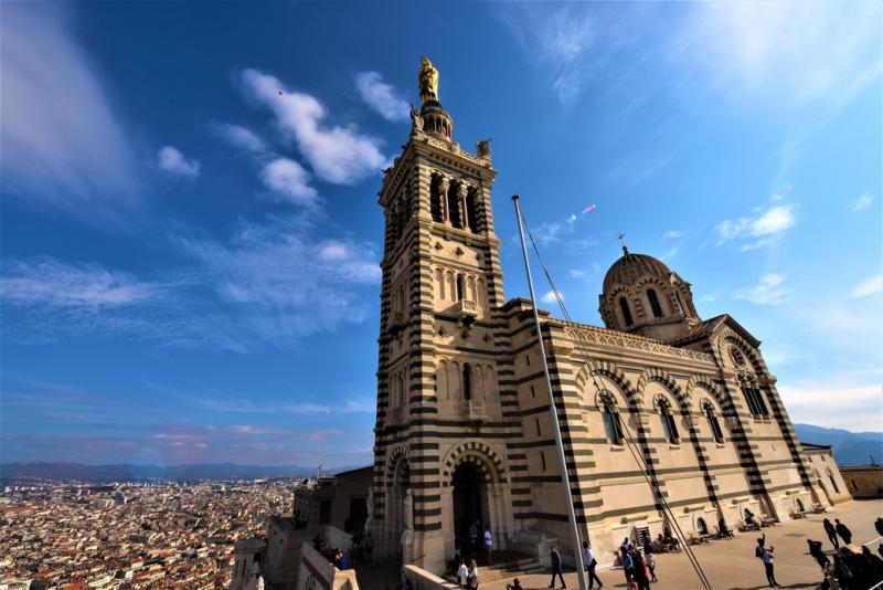 马赛的守护圣母圣殿。