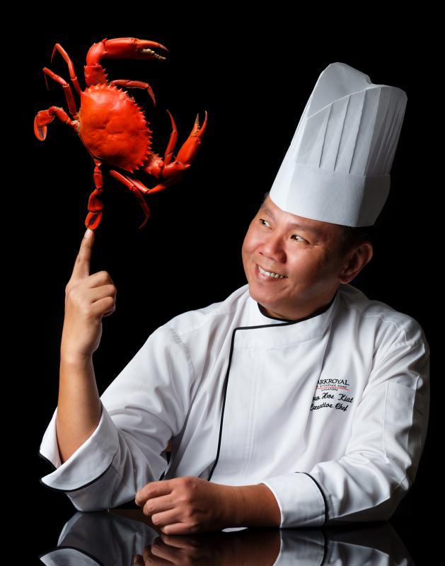 滨海宾乐雅酒店主厨刘豪杰。