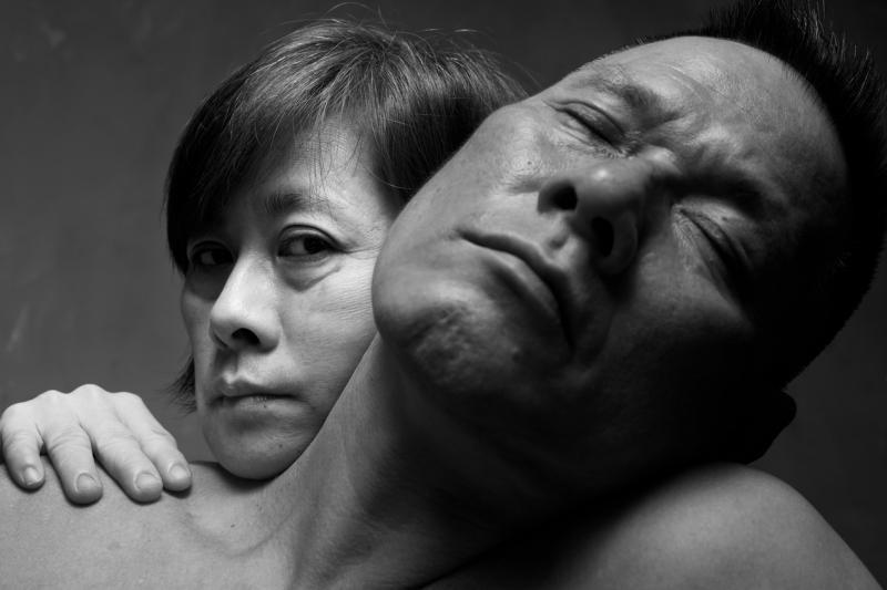 依靠。(李培炀摄)