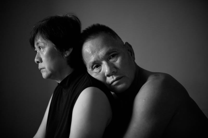 拥抱。(李培炀摄)