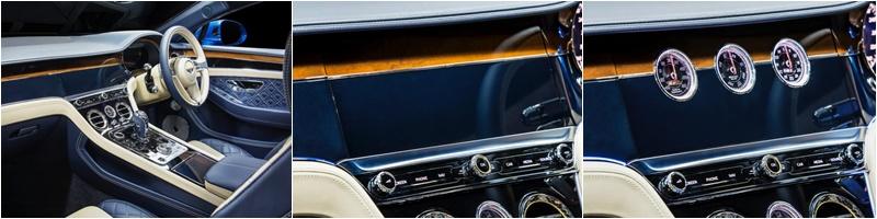 品质一流的天然真皮内饰，展现了宾利在真材实料运用方面的精湛技能。