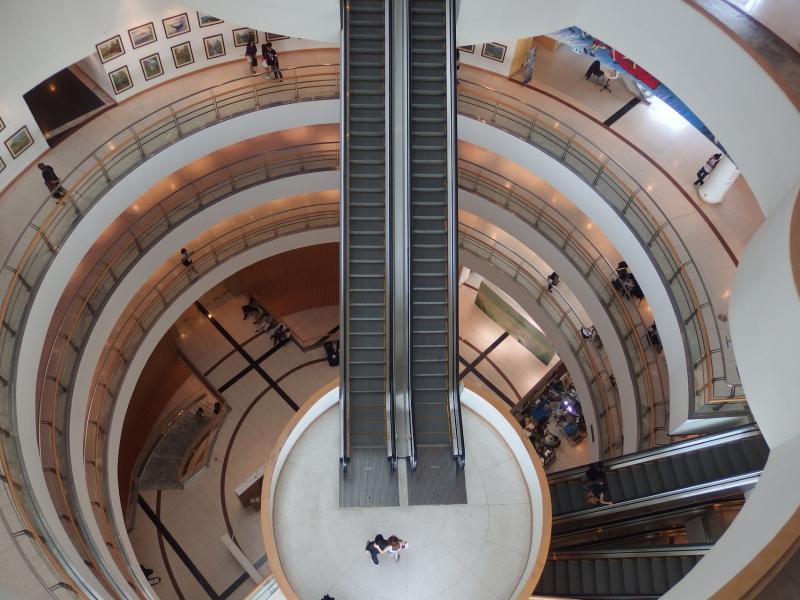 曼谷艺术文化中心是艺术爱好者的曼谷地图上的一个重要据点。