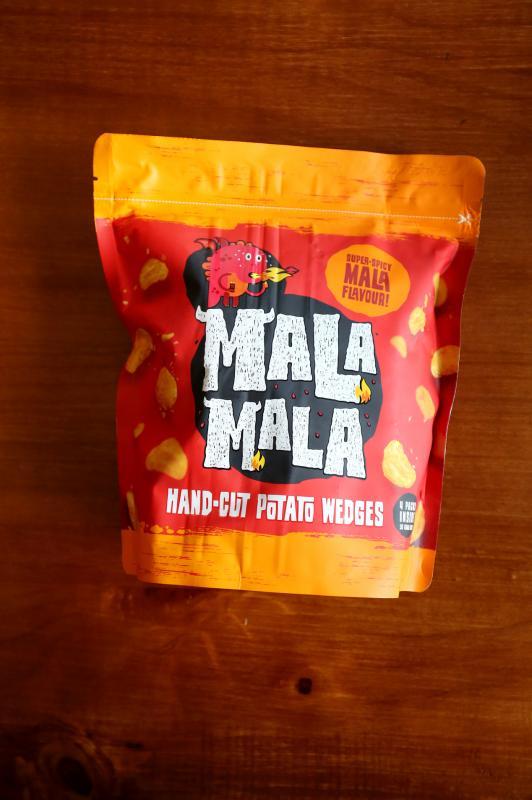 Mala Mala的麻辣马铃薯块。