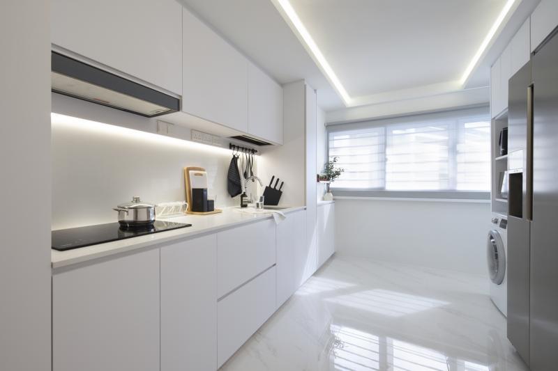 共享功能区采光通透。