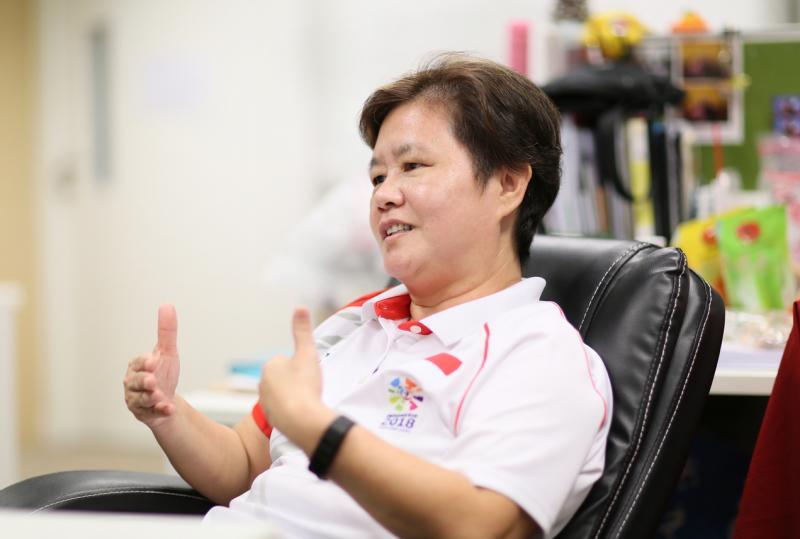 朱莉莉:希望孩子能享受每个比赛过程,无论得奖与否,每天都要开心地活着。