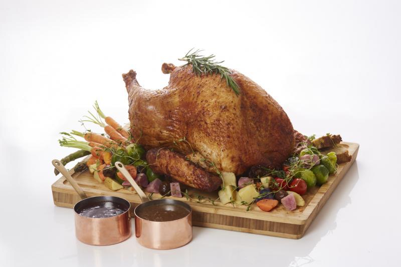 火鸡鸭“Turducken”让食客一次过尝到三种不同肉质。