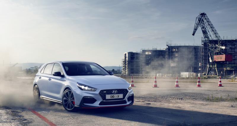 i30 N是现代汽车N级品牌下的第一款高性能车型。（车商提供）