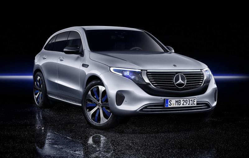 EQC是马赛地首款全电动轿车。（车商提供）