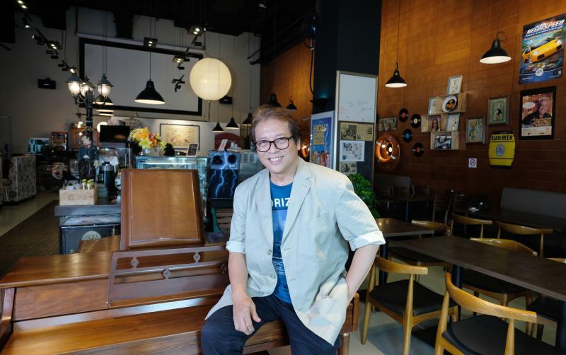 British Hainan创办人潘得立。(曾坤顺摄影)