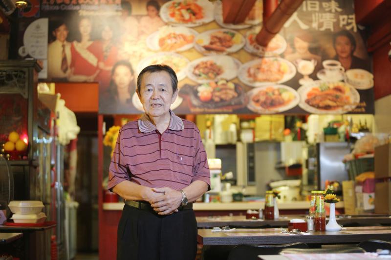 太子咖啡座是本地历史悠久的海南餐厅,负责人林道栢坚持40年不变的美味。(梁伟康摄影)