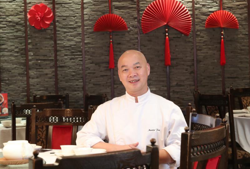 翡翠餐饮集团执行总厨符兴毅。(陈来福摄)