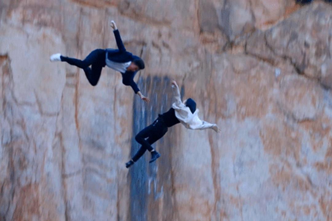 钟汉良最难忘《凉》中的一场跳崖戏。（互联网）