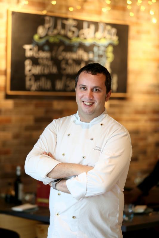 La Cala西班牙籍厨师兼创办人之一卡斯特拉努。