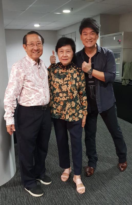 黄爸爸和黄妈妈是周华健的头号粉丝。(受访者提供)