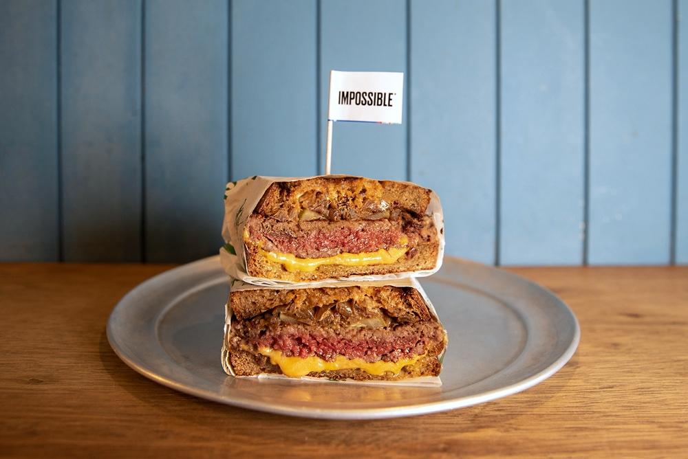 Park Bench Deli Impossible Patty Melt