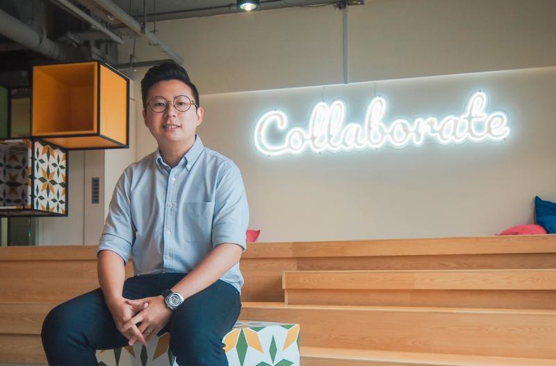 Invade总裁张添豪是承办本次新加坡士林夜市的主办方。