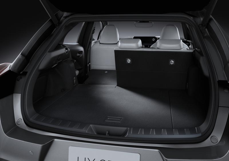 行李厢空间因为往后压低的车顶而受到一定程度的限制。