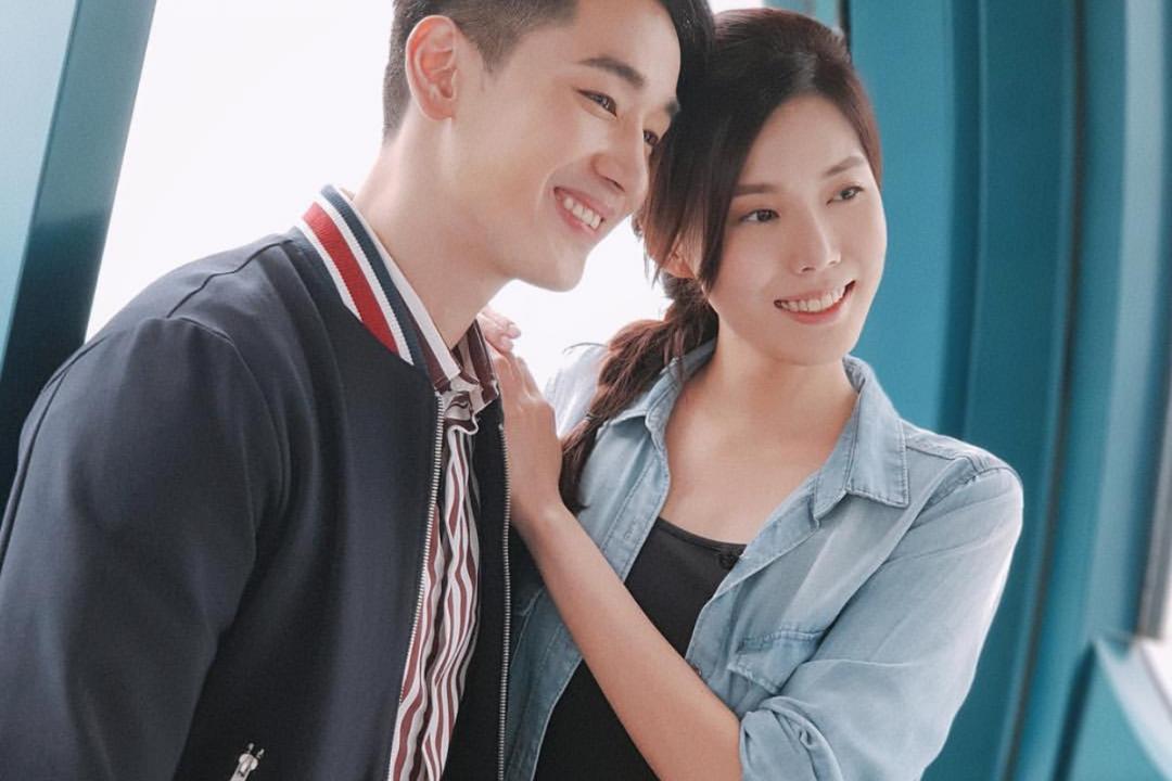 黄思恬与台湾男星兼模特儿黄家伟(互联网)