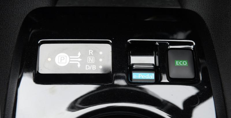 日产Leaf第二代最大的跃进就是电子加速踏板e-Pedal。