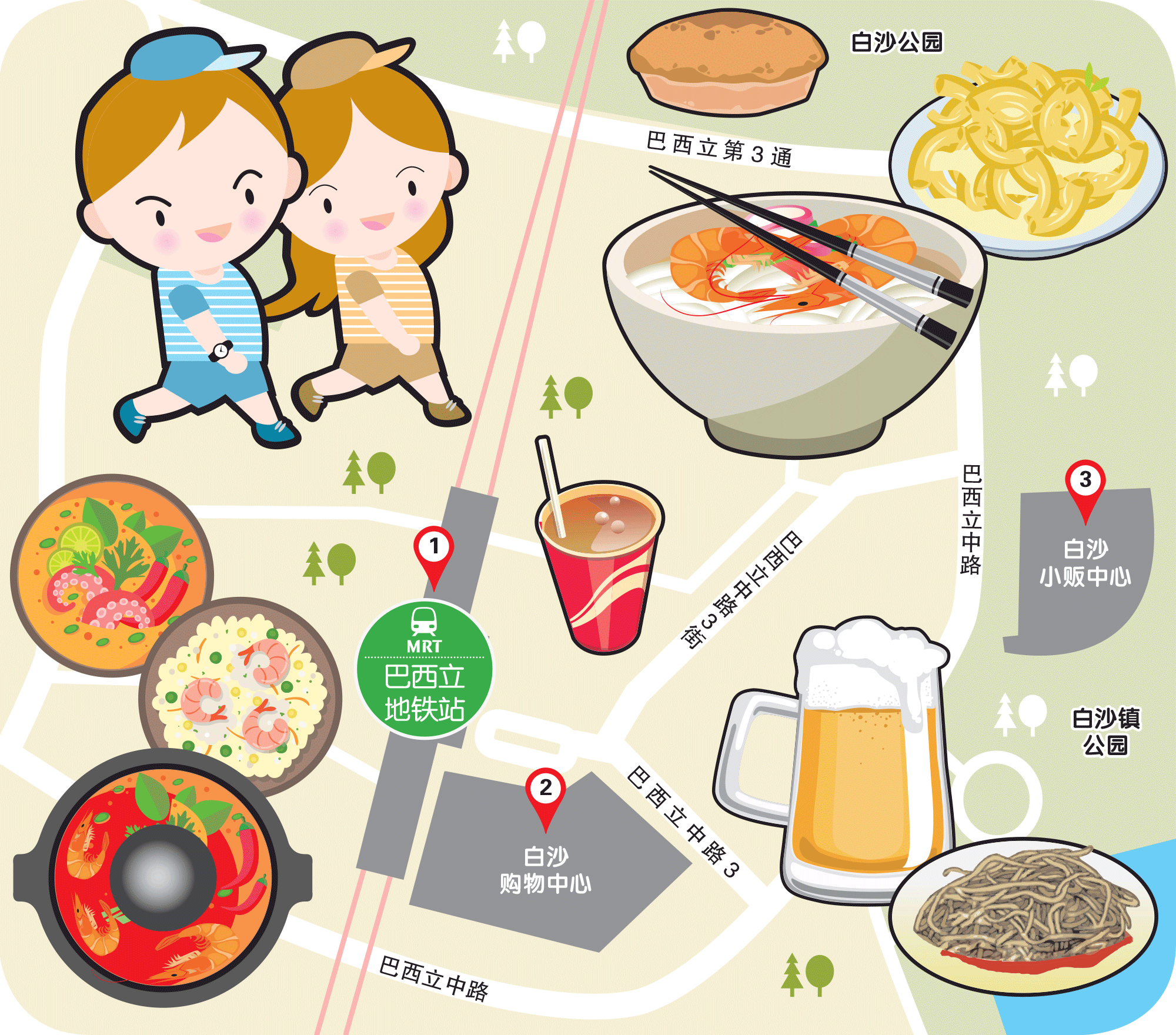 Wanbao Food Search @Pasir Ris MRT Station