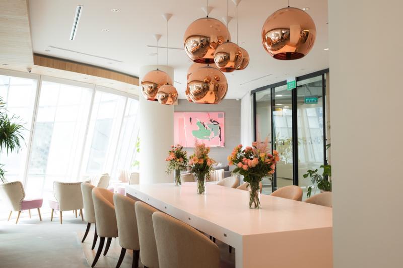 日本时尚百货Lumine在新加坡店里开设咖啡座。（受访者提供）