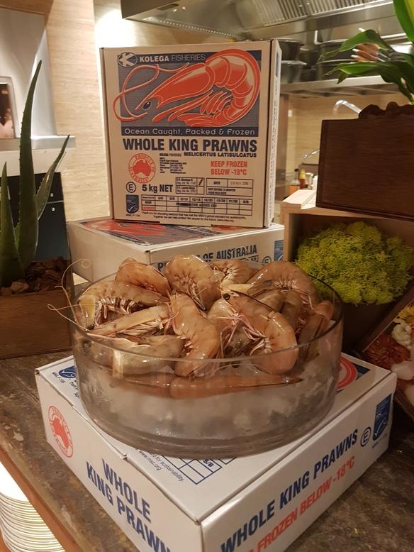 全球超过3万6000种海产获MSC蓝色生态标签，代表它们是可持续、可信赖和可追溯的野生捕获海产。（陈爱薇摄）