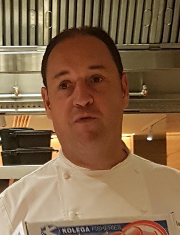 新加坡君悦酒店执行总厨Lucas Glanville。（陈爱薇摄）