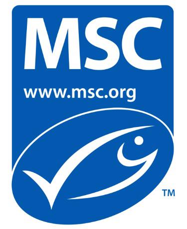 海洋管理委员会（Marine Stewardship Council）认证。
