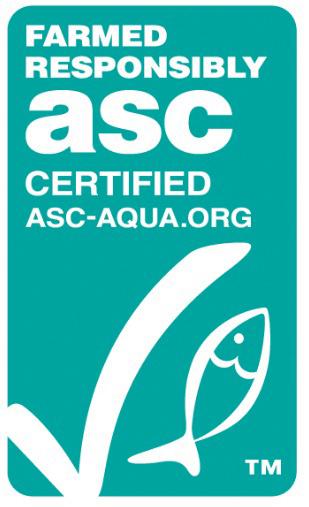 水产养殖管理委员会（Aquaculture Stewardship Council）认证。