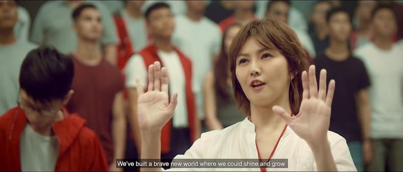 《我们的新加坡》MV集合天后孙燕姿等歌手，阵容强大。（档案照）